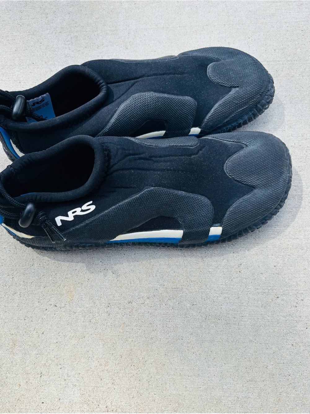 NRS Kicker Black Men's Water Shoes - Slip-On Boat Shoes size 10 - Picture 4 of 8